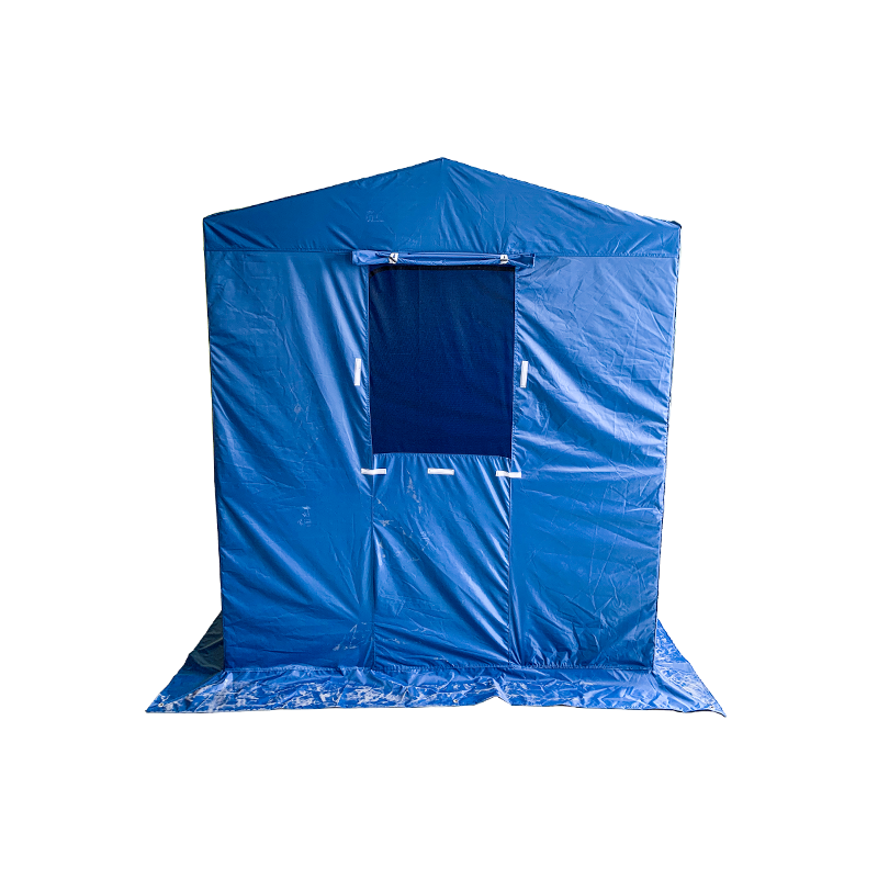 Składający namiot struktura Pro Seria 50 mm aluminium + 4 podwójne strony PVC 520G/m² plandeka dla profesjonalnych potrzeb lub codziennego użycia niebieski