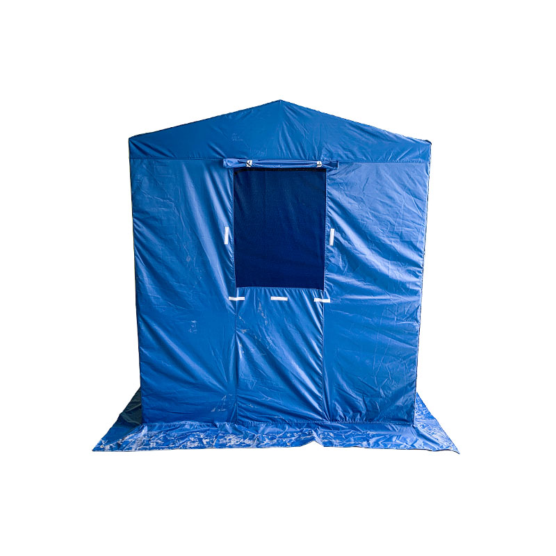 Składający namiot struktura Pro Seria 50 mm aluminium + 4 podwójne strony PVC 520G/m² plandeka dla profesjonalnych potrzeb lub codziennego użycia niebieski
