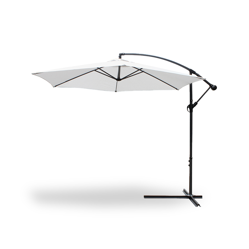 Outdoor Patio 10 'wiszący parasol Słońce z bazą krzyżową